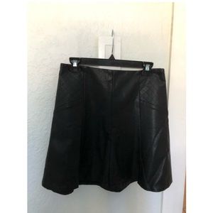 Leather Skirt